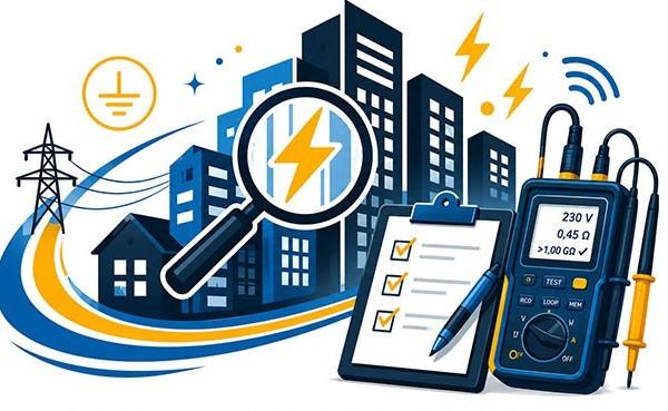 Kompleksowe pomiary elektryczne Szadek